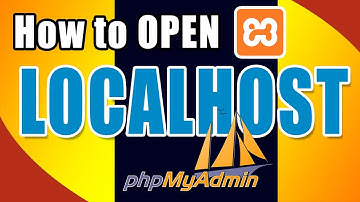 How to open localhost phpmyadmin in XAMPP Updated