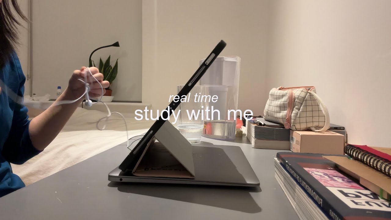 1 Hour Study With Me in Real Time | No Music | Med Student