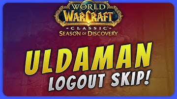 WoW Glitches — Uldaman Logout Skip