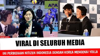 GEMPAR ...BEDA DENGAN NITIZEN INDONESIA, INI PEMBERITAAN DARI KOREA MENGENAI YOLLA YULIANA