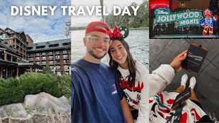 DISNEY WORLD TRAVEL DAY  checking into Wilderness Lodge & Jollywood Nights Vlog!