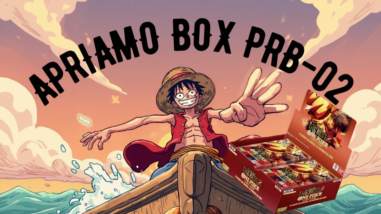 Box prb-02 #onepiece #luffy #anime #youtube #youtubevideo 