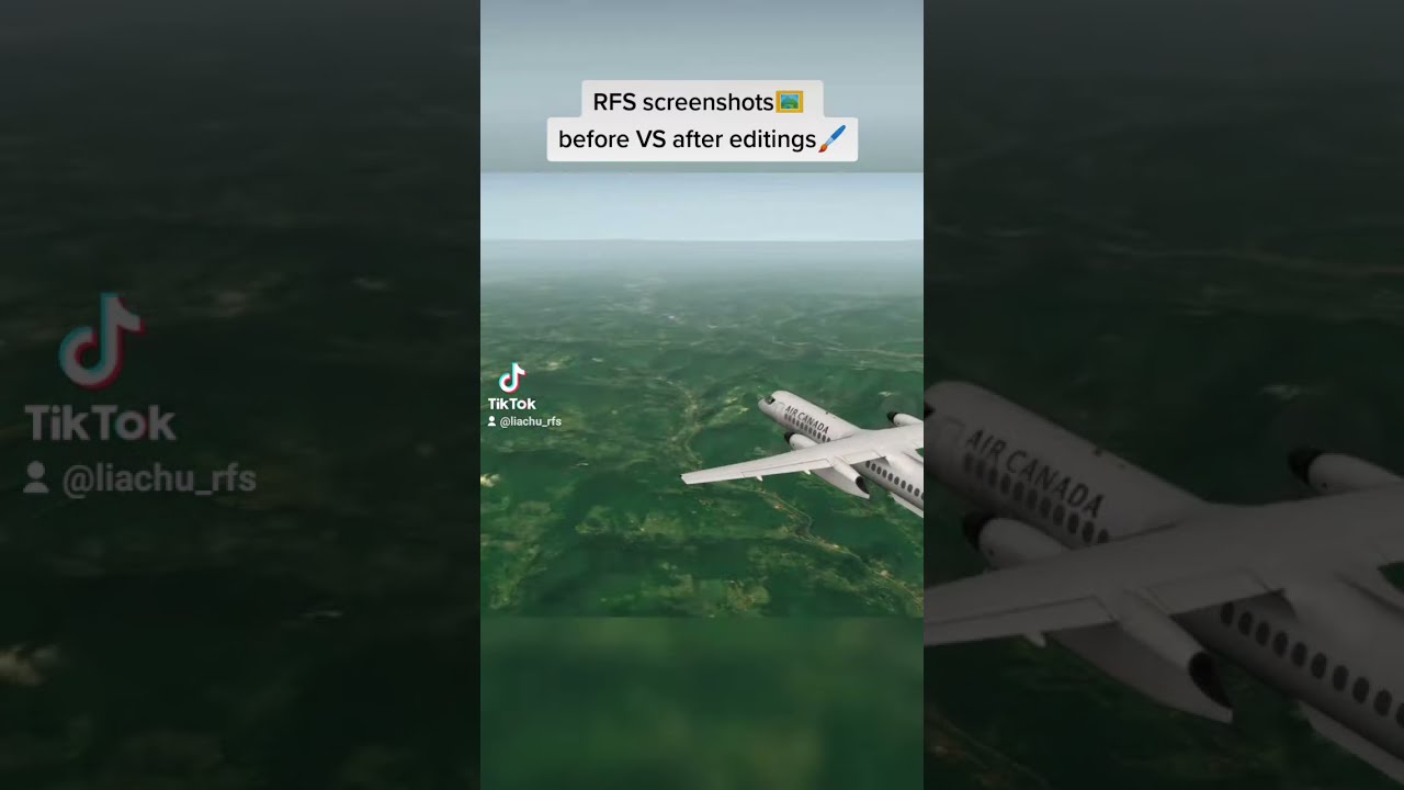  RFS Screenshots Before VS After Colour Editing Shorts