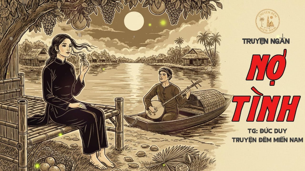 Truyện đêm làng quê miền Nam xưa | NỢ TÌNH (Tg: Đức Duy) | Chuyện đêm khuya hay nghe xúc động.
