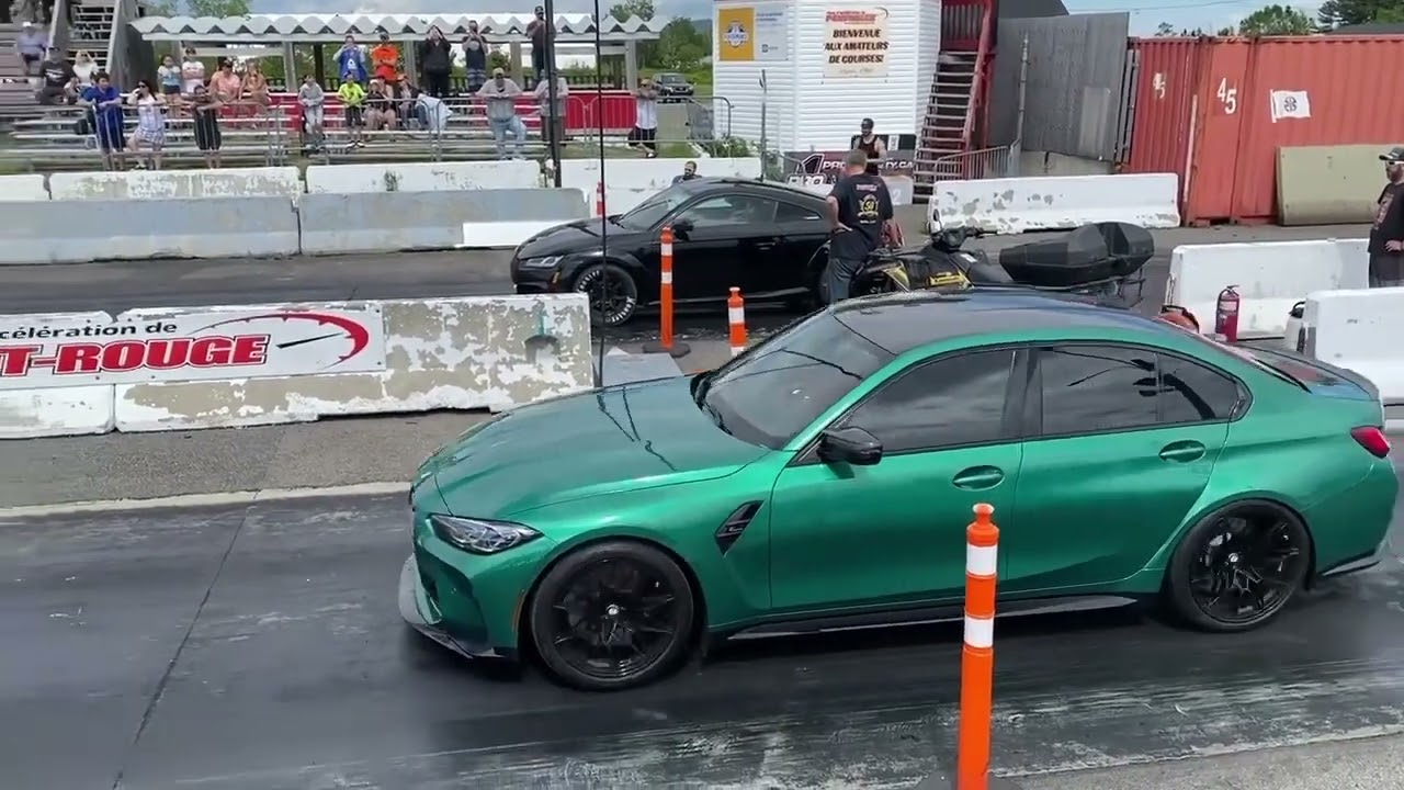 M3 g80 stock vs ttrs over 700whp (launch)