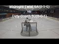 Beer League Goalie: Midnight Twist 6A vs Dirty Couch 5D