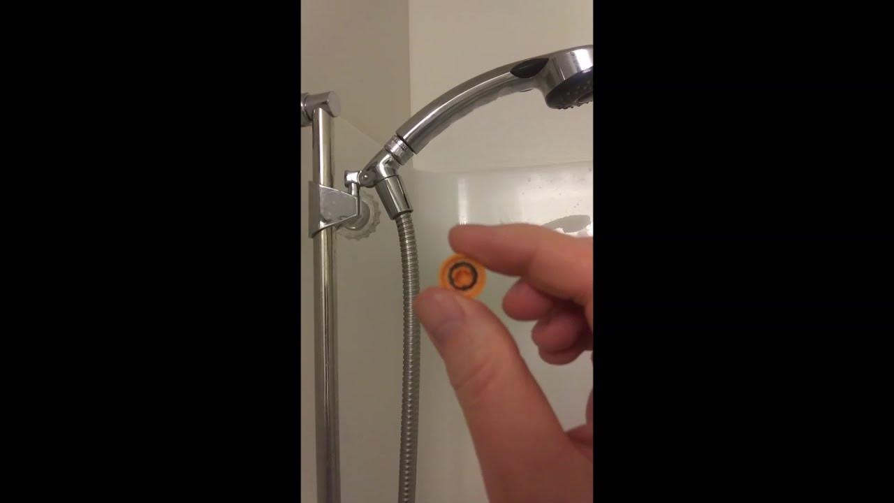 Water Flow Restrictor (Delta Showerhead) YouTube