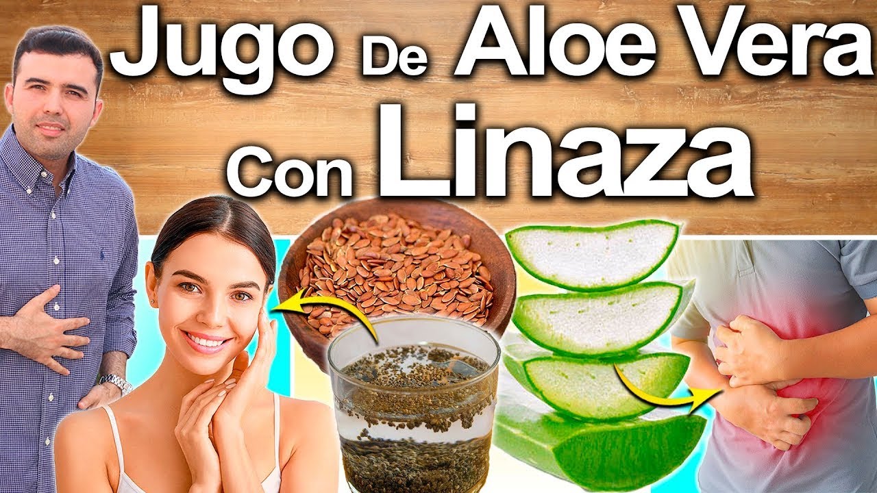 Aloe Vera Y Linaza Para Todo - Para Qué Sirve? - Beneficios Para Tu Salud Y Belleza