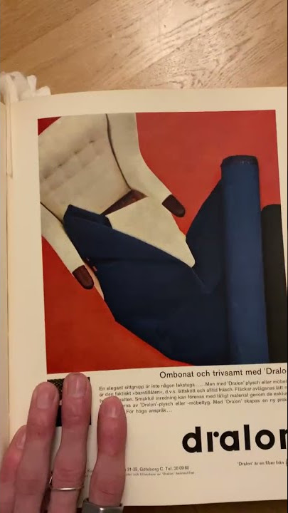 Swedish 1960s furniture ads