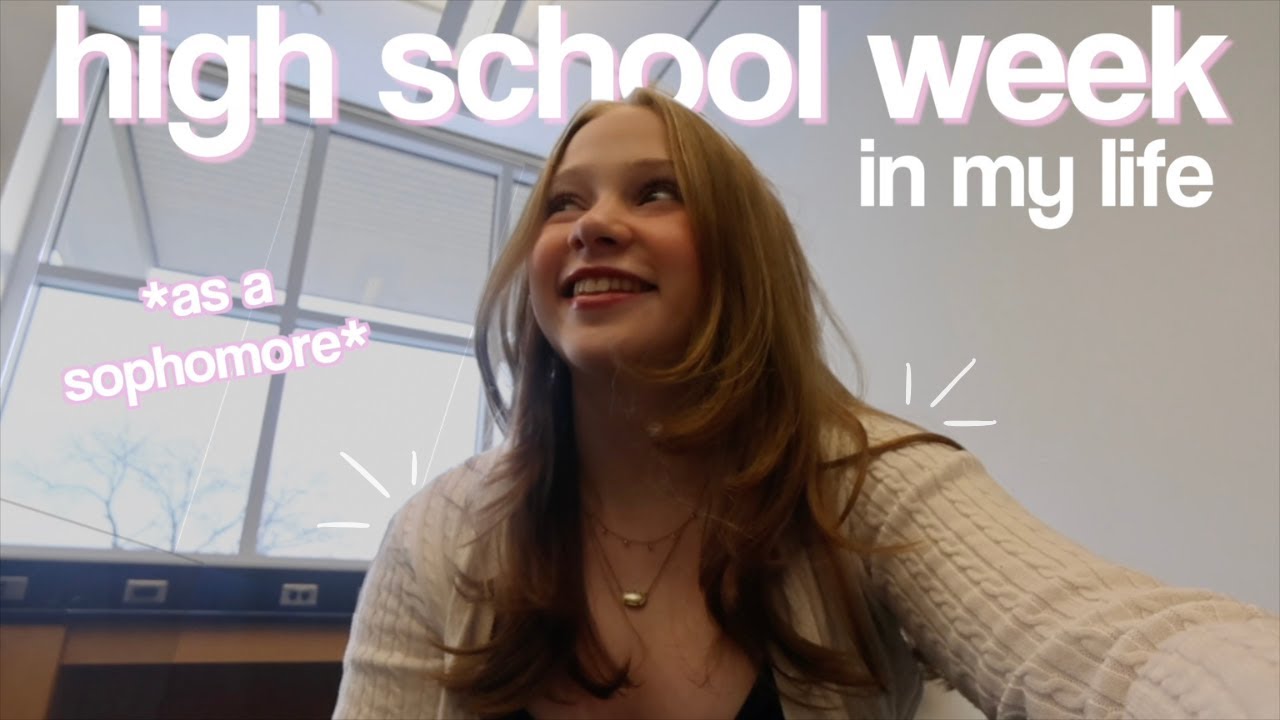 Неделя в старшей школе из моей жизни! *второй курс*
