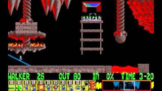 Lemmings [PC] - Level 28: If only they could fly