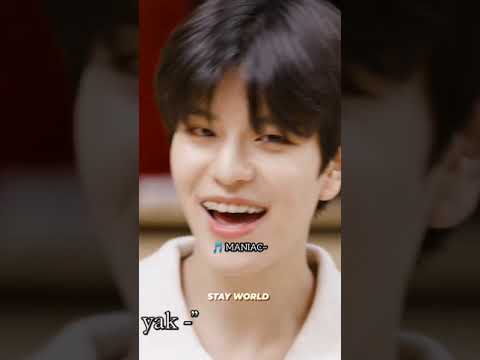 Seungmin and I.N imitating JYP