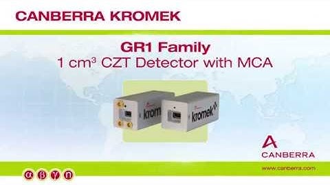 GR1 Compact CZT Spectrometer