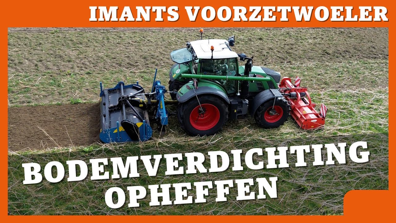 Bodemverdichting opheffen met Imants voorzetwoeler