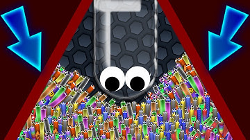 SLITHER.IO - INVISIBLE NINJA SKIN 2.0 GAMEPLAY - 2B SCORE WORLD RECORD | CODE UPDATE!