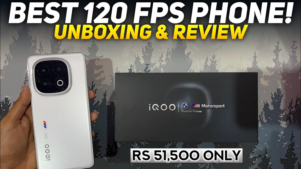 I Bought The Best 120 fps Gaming Phone Under 50000 Rs 🔥 Iqoo 13 ...