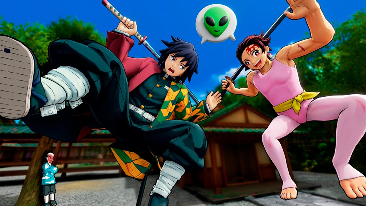 Tanjiro ENSINA a NOVA RESPIRAÇÃO do ET 👽 em Tomioka TREINADO o Tanjiro no Demon Slayer Vr Parte 3