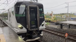 【今月から特急へ格上げ】JR東日本 武蔵野線 ホリデー快速鎌倉 鎌倉行き 入線シーン