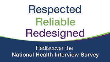 Rediscover the National Health Interview Survey