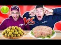 ESSEN DAS MARVIN HASST VS ESSEN DAS KELVIN HASST CHALLENGE !!! | Kelvin und Marvin