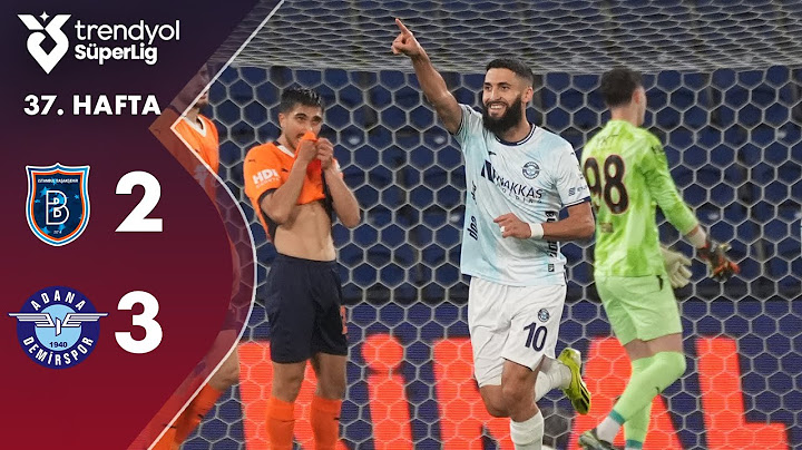 Başakşehir (2-3) Adana Demirspor - Highlights/Özet | Trendyol Süper Lig - 2024/25