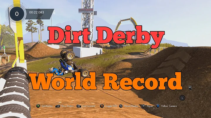 Trials Fusion - ''Dirt Derby'' in 40.521 - Rank 1 WORLD RECORD!