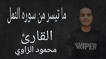 ما تيسر من سوره النمل ارح قلبك