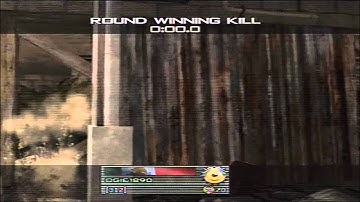 MW2 Trick Shot | 360 Silent Shot Throwing Knife
