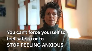 Guided meditation. Feeling ANXIOUS/Fighting ANXIETY? A safe connection. Free audio below.