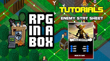 Craft an Enemy Stats Card in RPG in a Box - Unleash Your Foes
