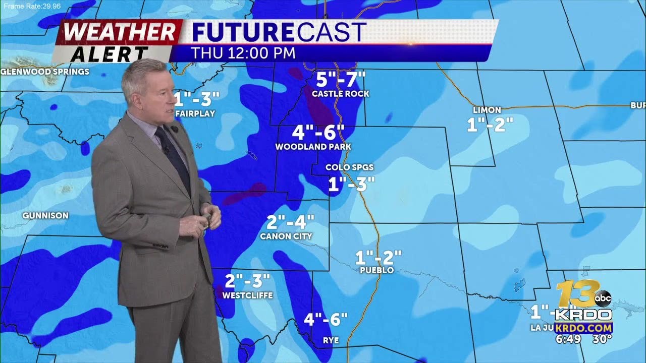 WEATHER ALERT: Snow Wednesday night into Thursday morning - YouTube