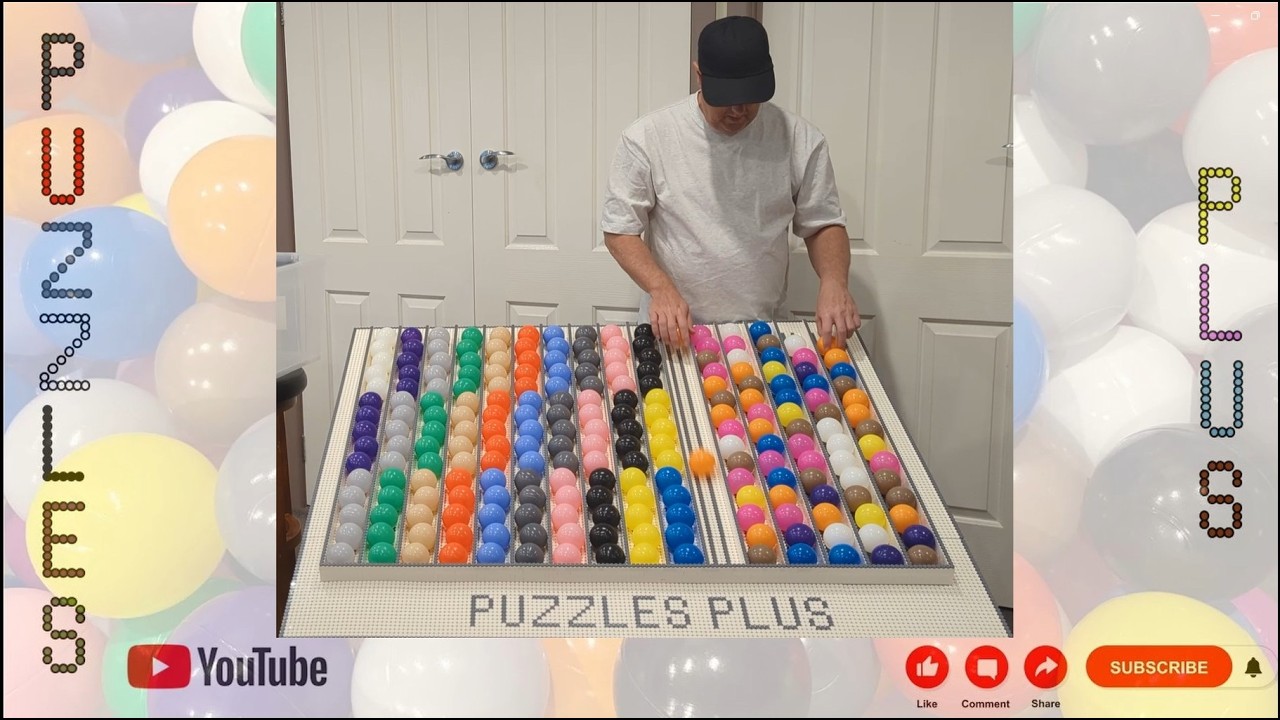 Color Ball Sorting Pattern