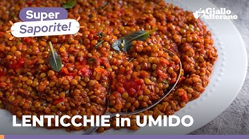 LENTICCHIE IN UMIDO, gustose e intramontabili, perfette per la notte di Capodanno! 🌿🍅🎆🎇