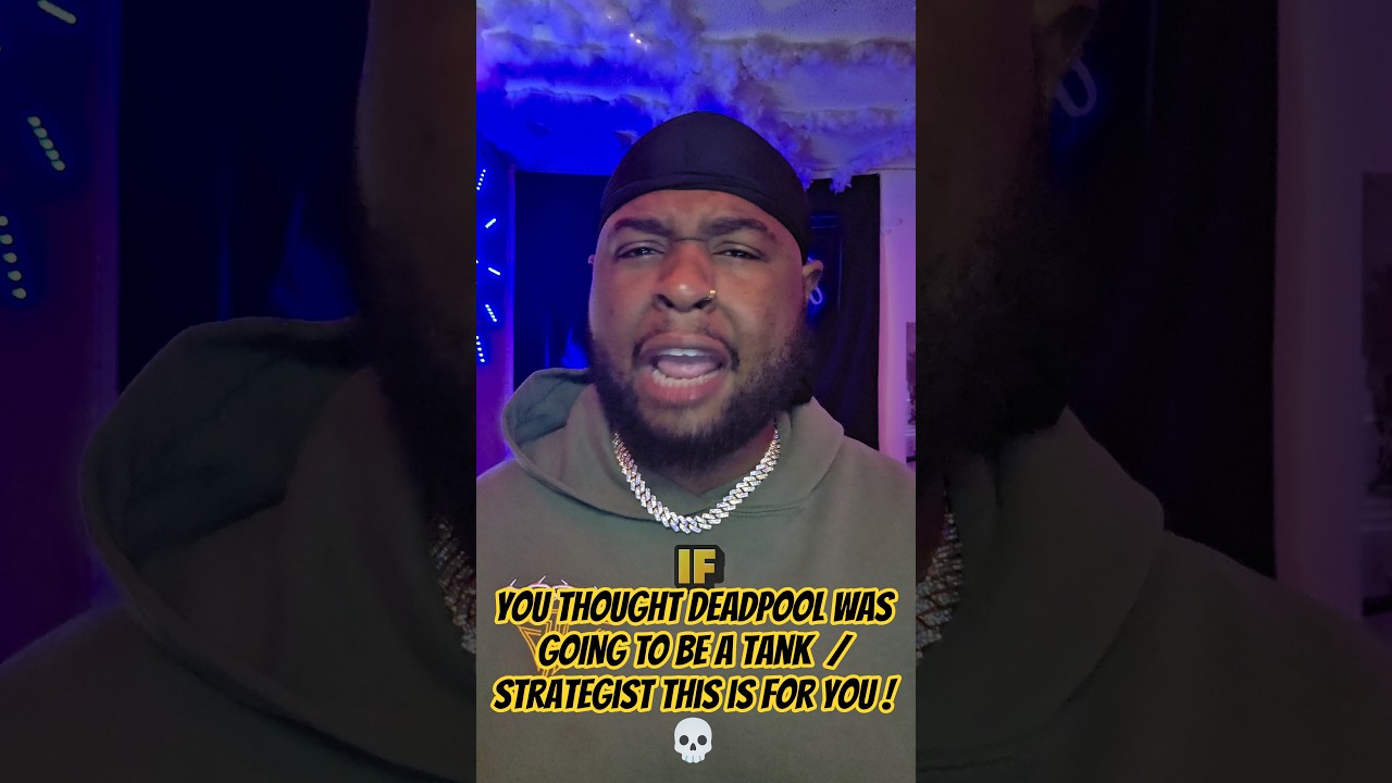 If You Thought Deadpool Was Going To Be a Tank 🤨?! This is for you 💀 