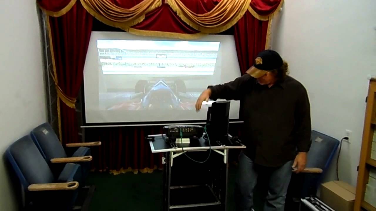 Banshee5 Connecting Console to Projector for VXP Gaming System - YouTube