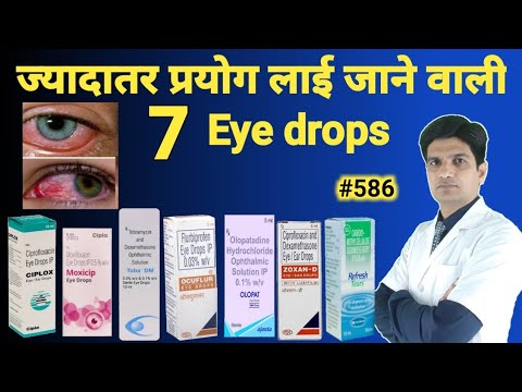 Eye drops | Different types of eye