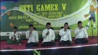 Peserta lomba hadroh 3 dalam acara OSTI GAMES ke V pondok pesantren ta'mirul islam surakarta