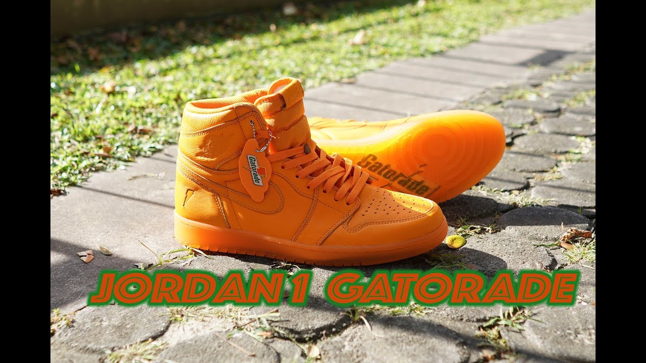 JORDAN 1 x GATORADE "ORANGE PEEL"