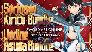 SAO Fractured Daydream: Gameplay Undine Asuna &amp; Spriggan Kirito, Swimsuits &amp; Extreme Koop Quest