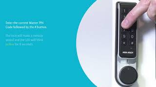 ML55PA Digital Cam Lock - How to change the User PIN with Master PIN Code