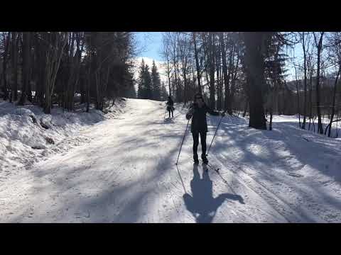 XC ski Gap Bayard