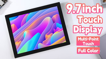 9.7", Raspberry Pi Touch Display, HDMI LCD, IPS Panel, 768×1024 Resolution