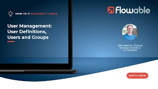 User Management: User Definitions, Users and Groups | How-To | Flowable