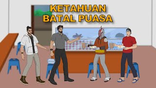 Ketahuan Batal Puasa | Animasi Ramadhan Mas Sayur