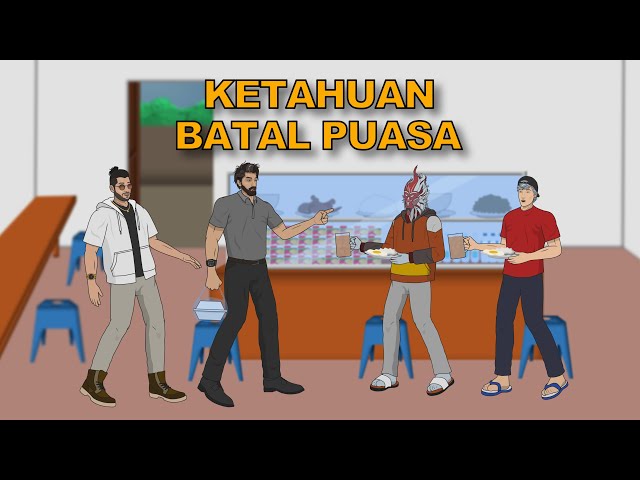 Ketahuan Batal Puasa | Animasi Ramadhan Mas Sayur class=