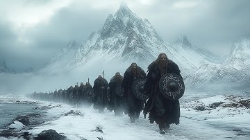 March of the Winter Fjords — Silent Peaks, Thundering Hearts | Epic Viking War Music
