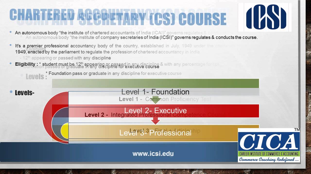 CICA Career Institute of Commerce & Accounting YouTube