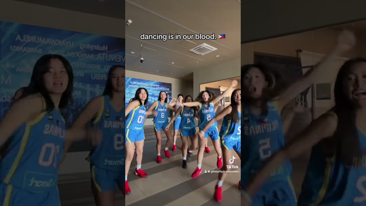 Dancing with GILAS PILIPINAS Teammates 