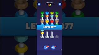 Nut Sort Level 2077 - Color Puzzle Game by Kiwi Fun #games #puzzle #NutSort #NutSortSolution screenshot 5