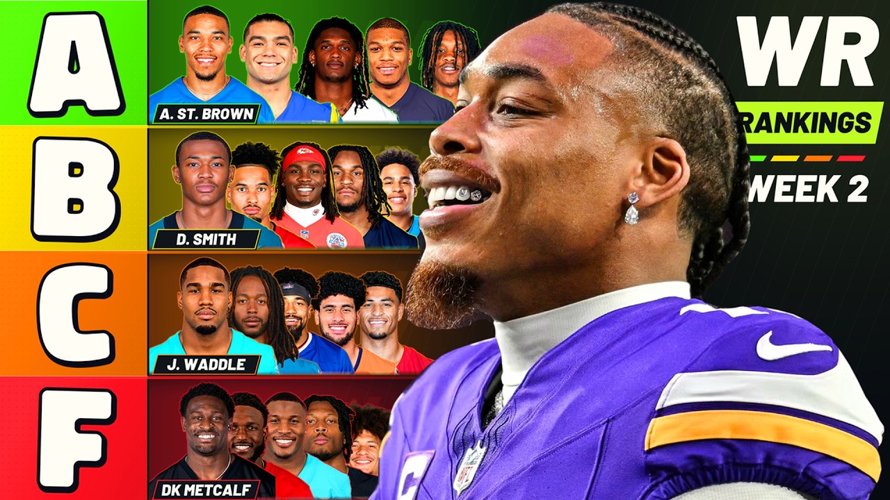 Ranking Every Week 2 Wide Receiver as a Sit or Start
